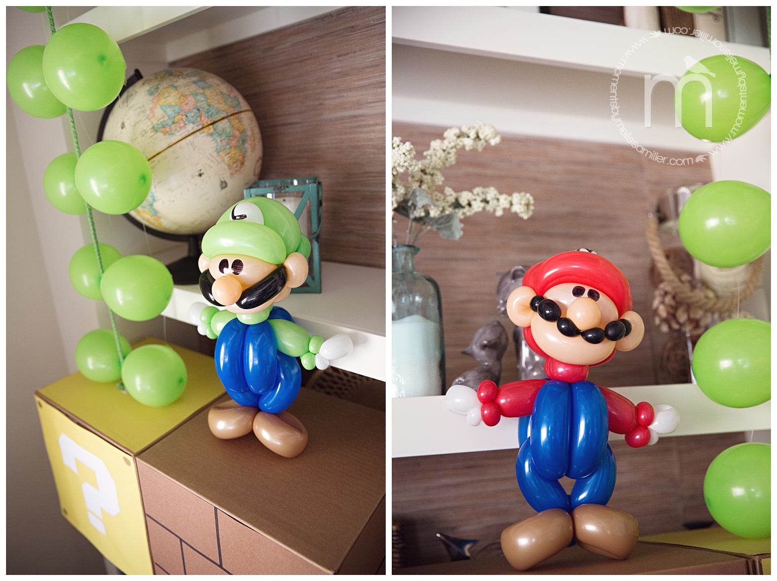 Ballon métallique Super Mario